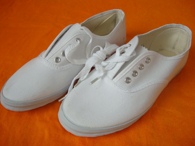 双星白网鞋  白球鞋练功鞋小白鞋网球帆布鞋 男女款体操鞋 武术鞋