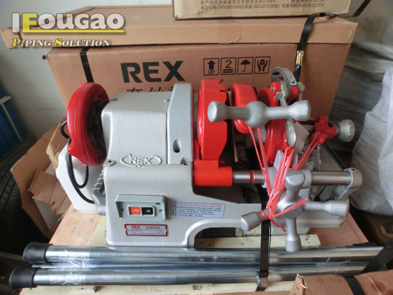 日本品牌rex 力克士cns25a电动套丝机1寸机