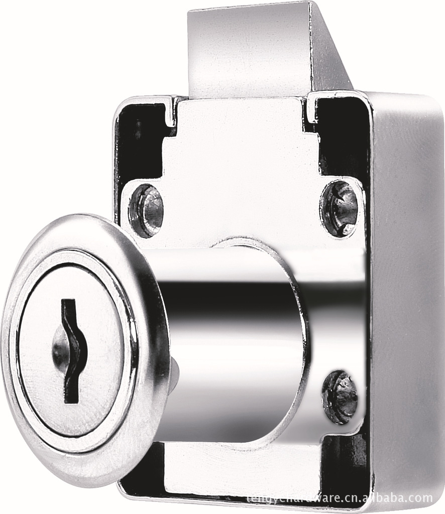 供应小博士 338-22自动式抽屉锁 斜舌文柜锁 家具办公锁