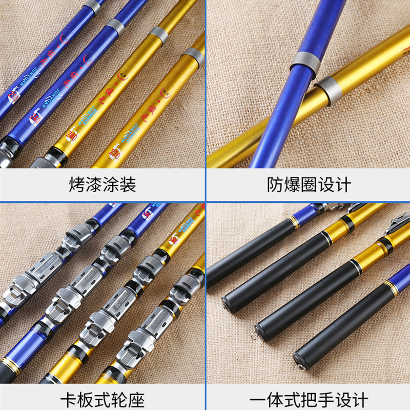 Manufacturer Fishing Rod Taiwan Fishing Frp Rock Fishing Rod Soft Tail Guide Ring Xiaoji Sea Fishing Rod Mini Tossing Fishing Rod