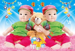 双胞胎 画