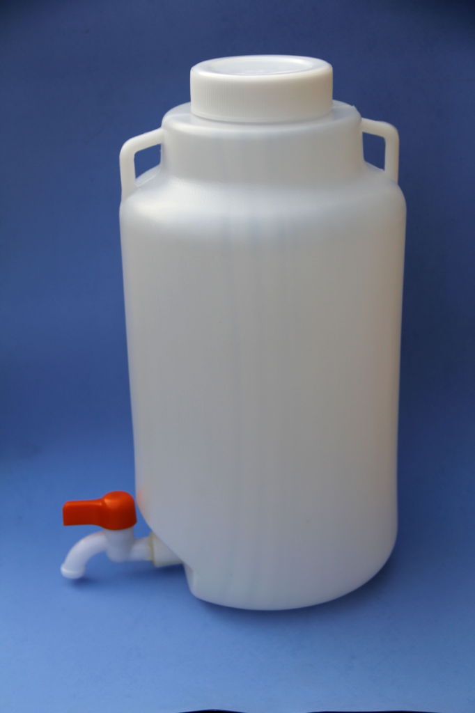 【厂家直销】下口瓶,5000ml塑料pet下口瓶 放水桶