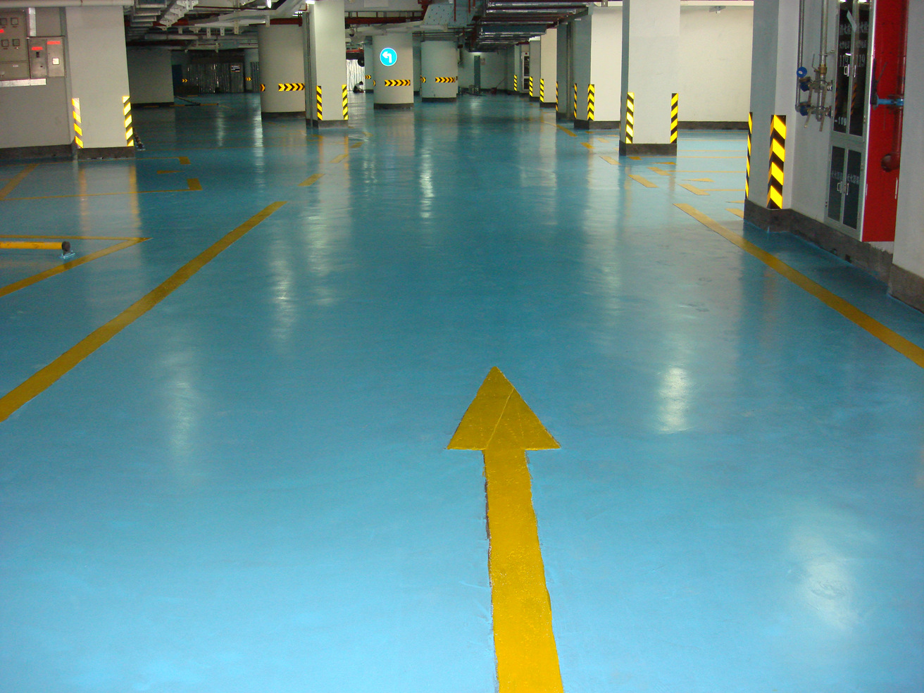 厂家直销施工地坪漆 环氧树脂地坪漆 车间仓库厂房平涂型地坪漆