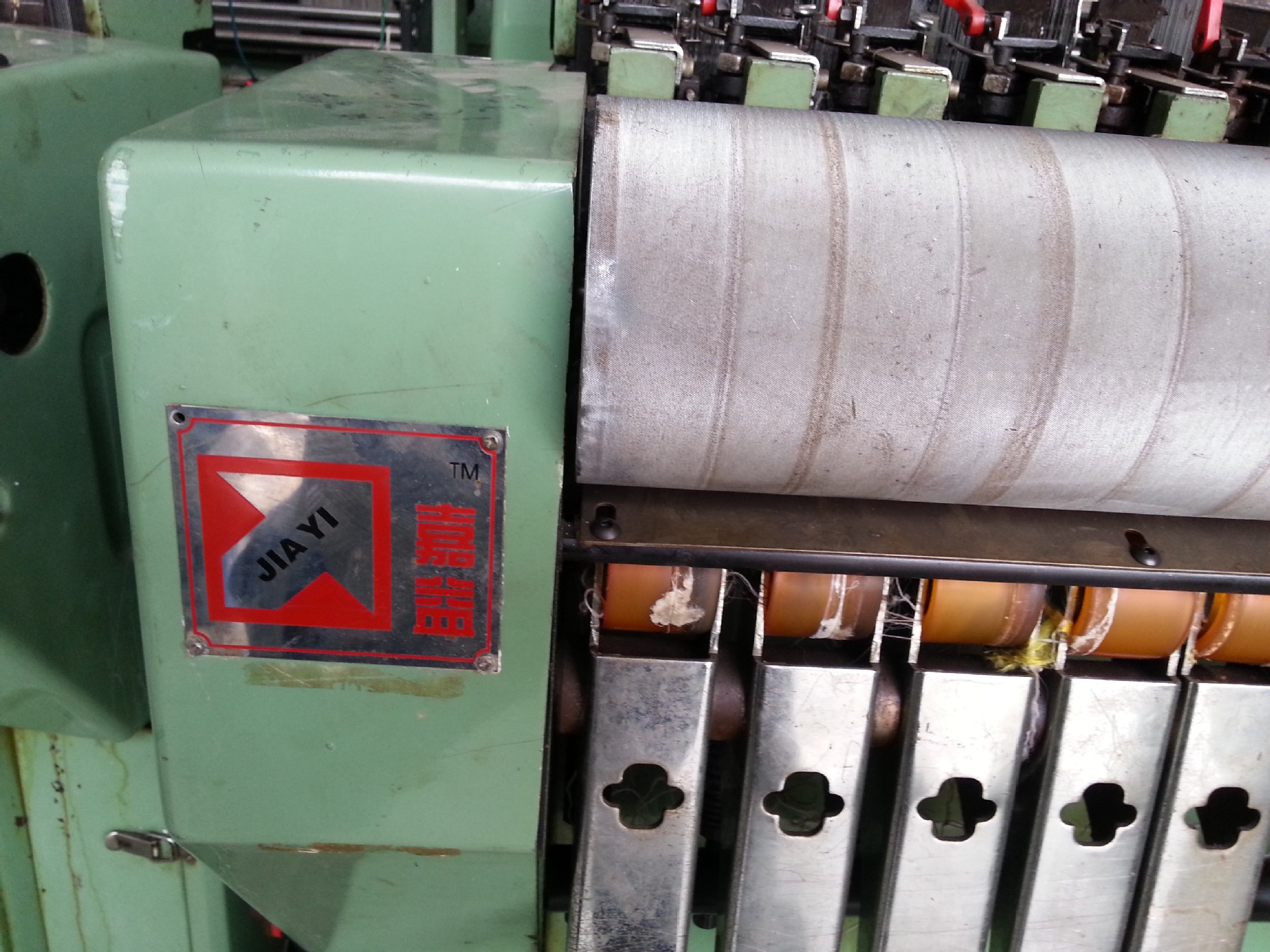 二手嘉益12/27高速无梭织带机