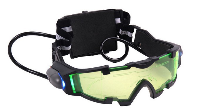 头戴式夜视镜 放鞭炮防护镜 儿童安全镜 防风护目镜 钓鱼夜视镜