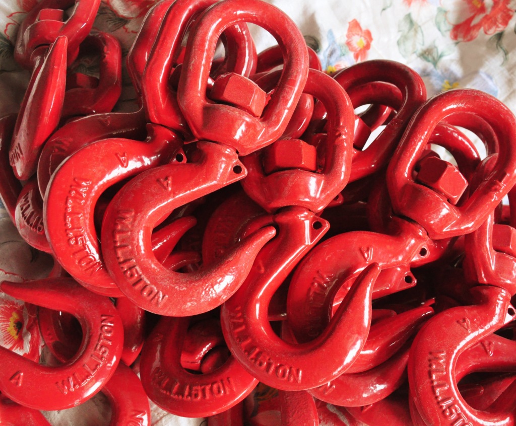 专业生产:美式320货钩 eye hoist hook 碳钢,合金钢