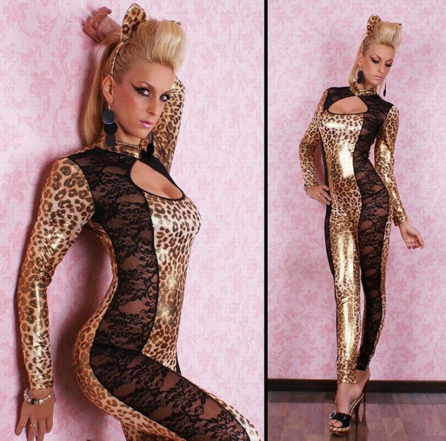 640px x 633px - 2021 2018 Night Club Stage Costume Lady GAGA Sexy Lace Cat Leopard Print  Jumpsuits DS Jazz Dancing Uniform Adult Sex Dress Adult Games Costumes From  Estartek2, $17.25 | DHgate.Com