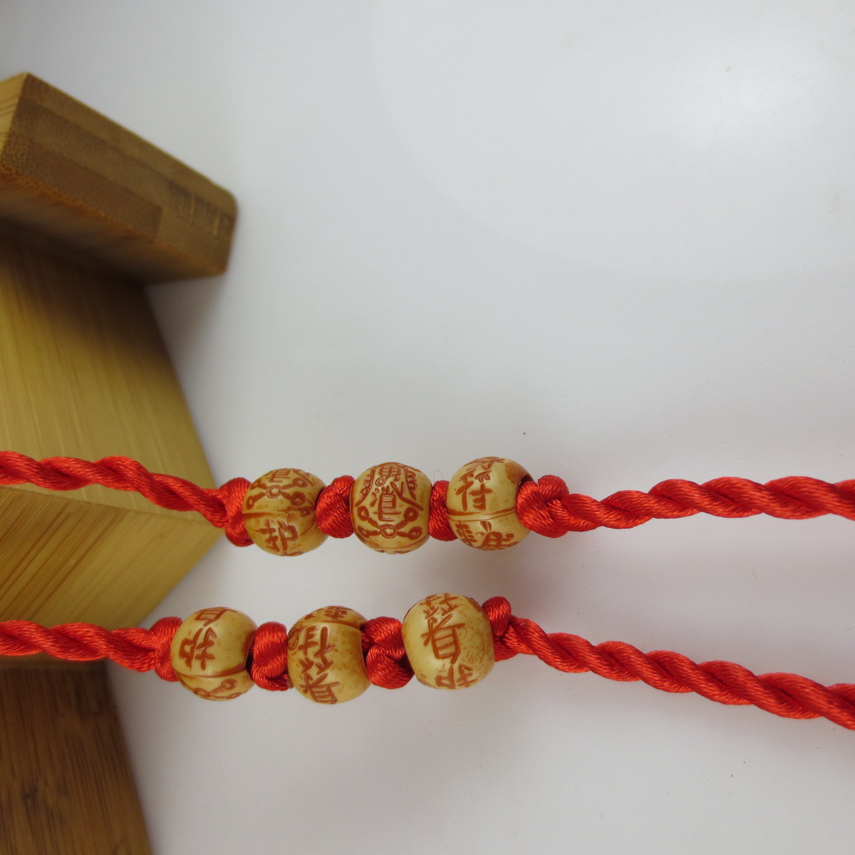 猪年本命年手绳 加固版粗款三个护身符红绳子手链 男女情侣结缘