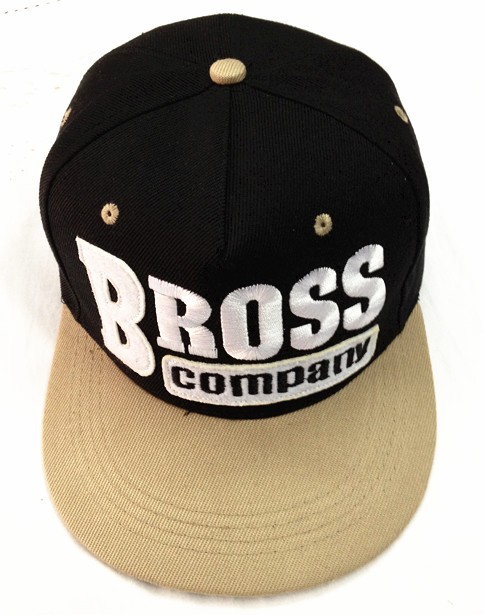 bross字母平板帽棒球帽 嘻哈帽子鸭舌帽韩版时尚英文个性帽子