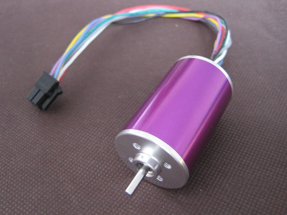 微型无刷电机厂批发24v风扇直流无刷微电机ws2845-24-50-8