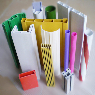 pvc挤塑异型材,环保彩色板材(可来图来样定制)