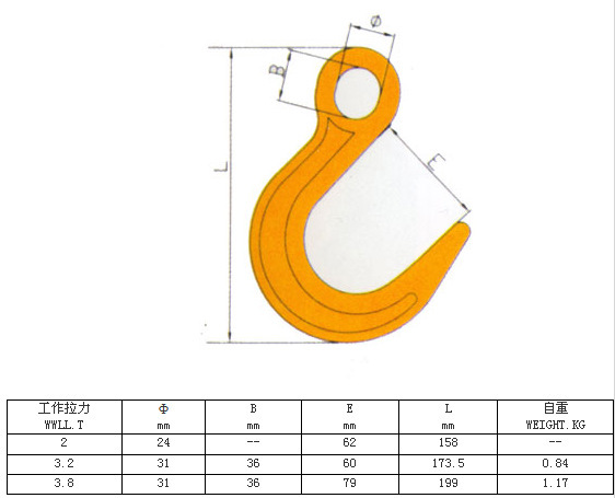起重吊钩大量生产金属大开口吊钩钢板吊钩品质好