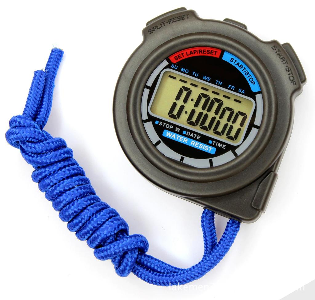 厂家批发新款防水秒表 电子礼品跑表 运动跑步电子秒表 一件起批