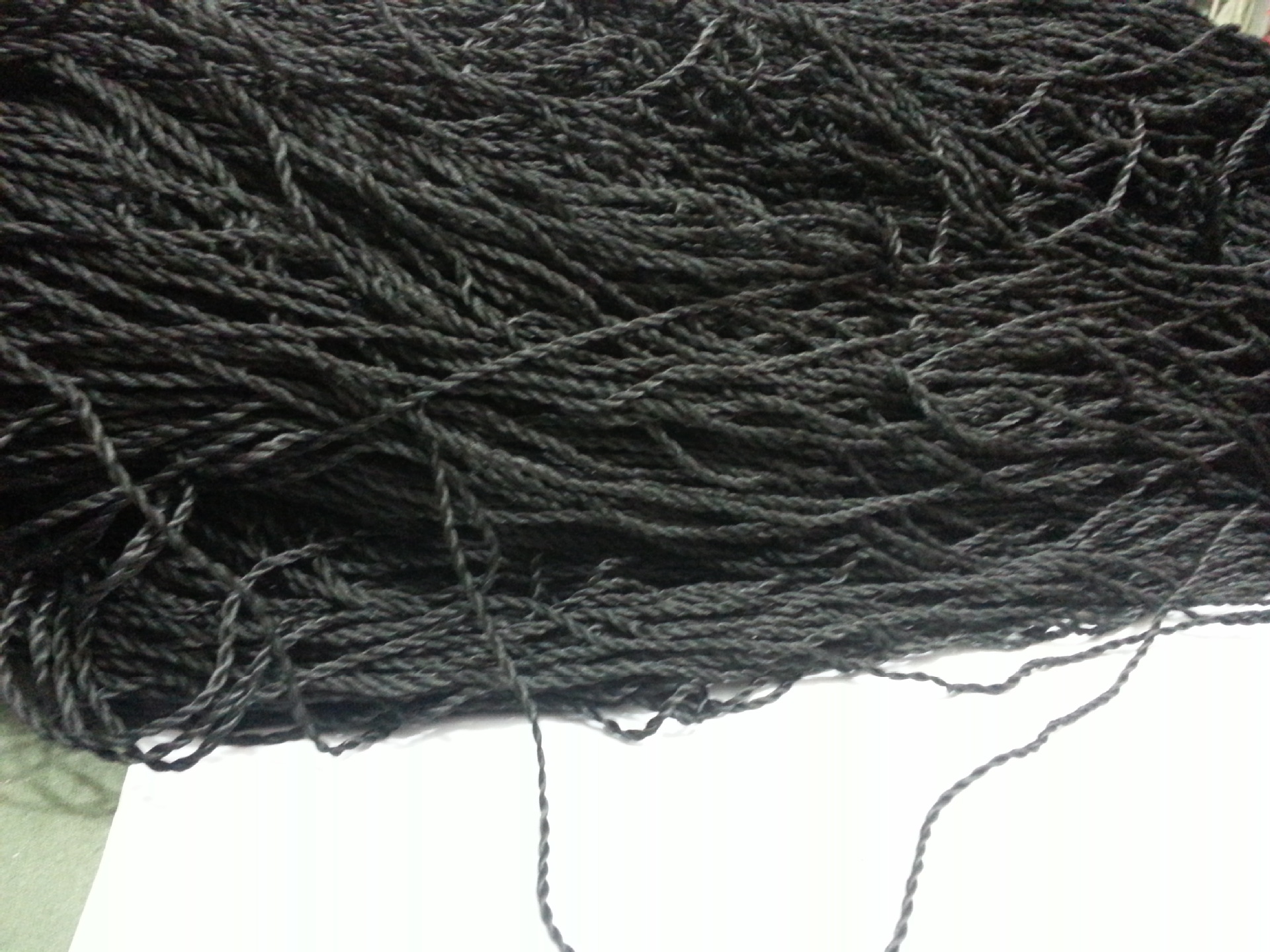 丙纶合股线黑的 白的 锦纶合股线 厂家直供