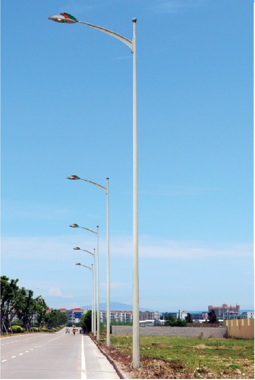 热卖优惠厂家供应高速公路单头路灯传统单臂路灯8米路灯杆