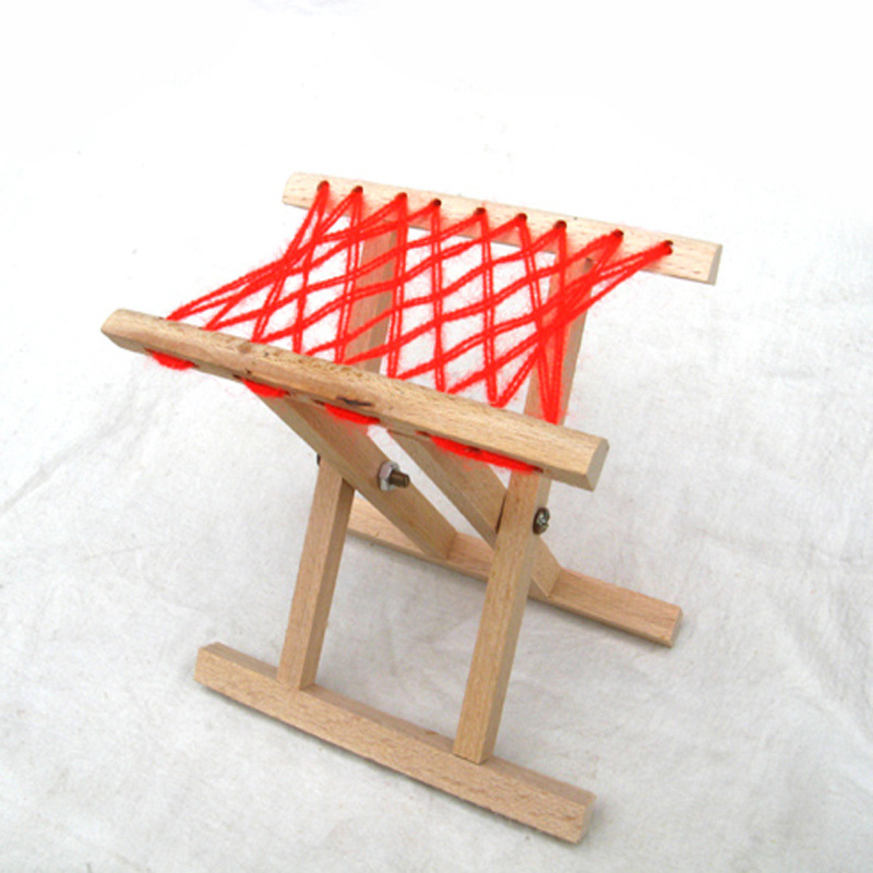 62404时尚家居家庭装饰品代理加盟套圈摆件 微型小农具小马扎模型