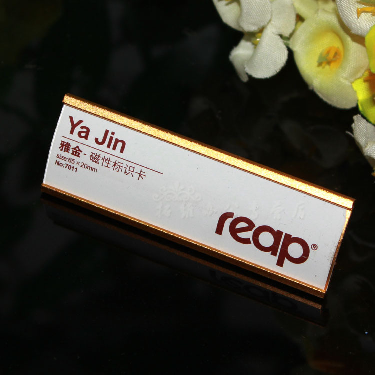 瑞普胸牌 合金金属胸卡 员工胸牌 工号牌 姓名牌别针款