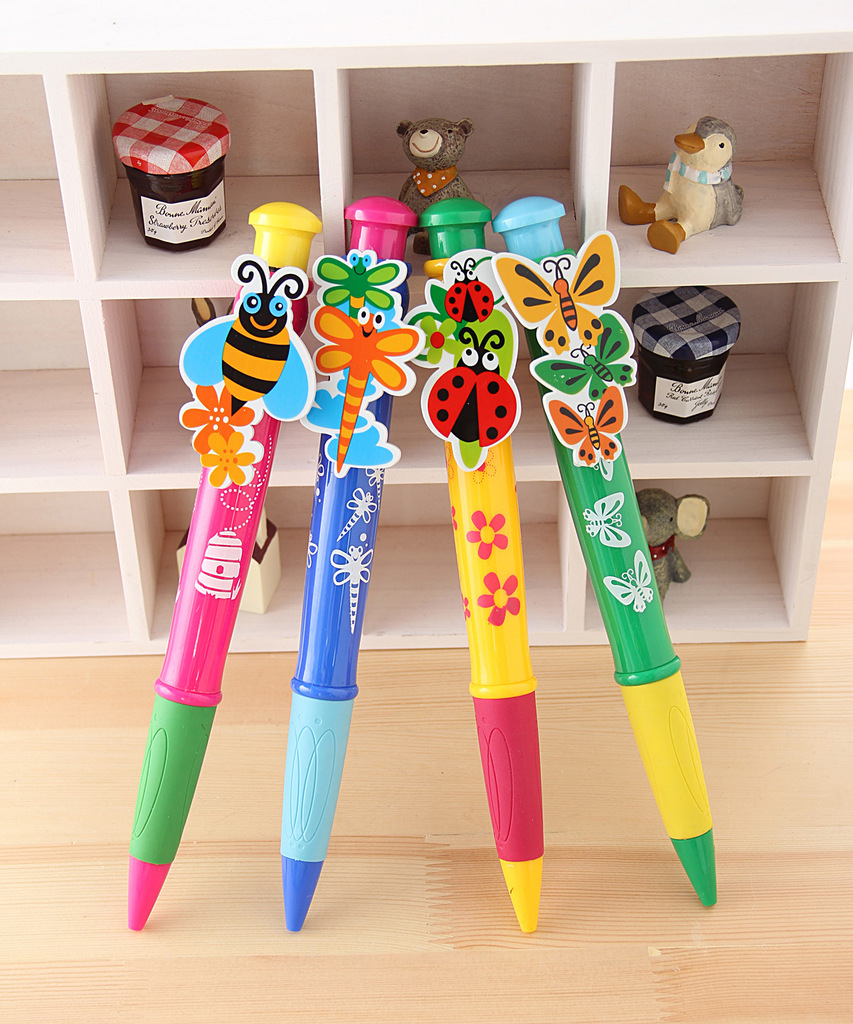 永盛文具 卡通圆珠笔,动物造型笔 玩具笔 分水制笔之乡(图)