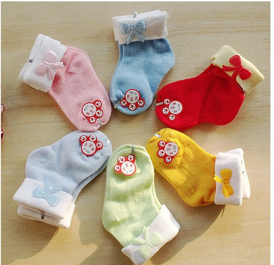 婴儿袜子可爱宝宝童袜 新生儿全棉袜 宝宝袜子 必备小孩袜批发