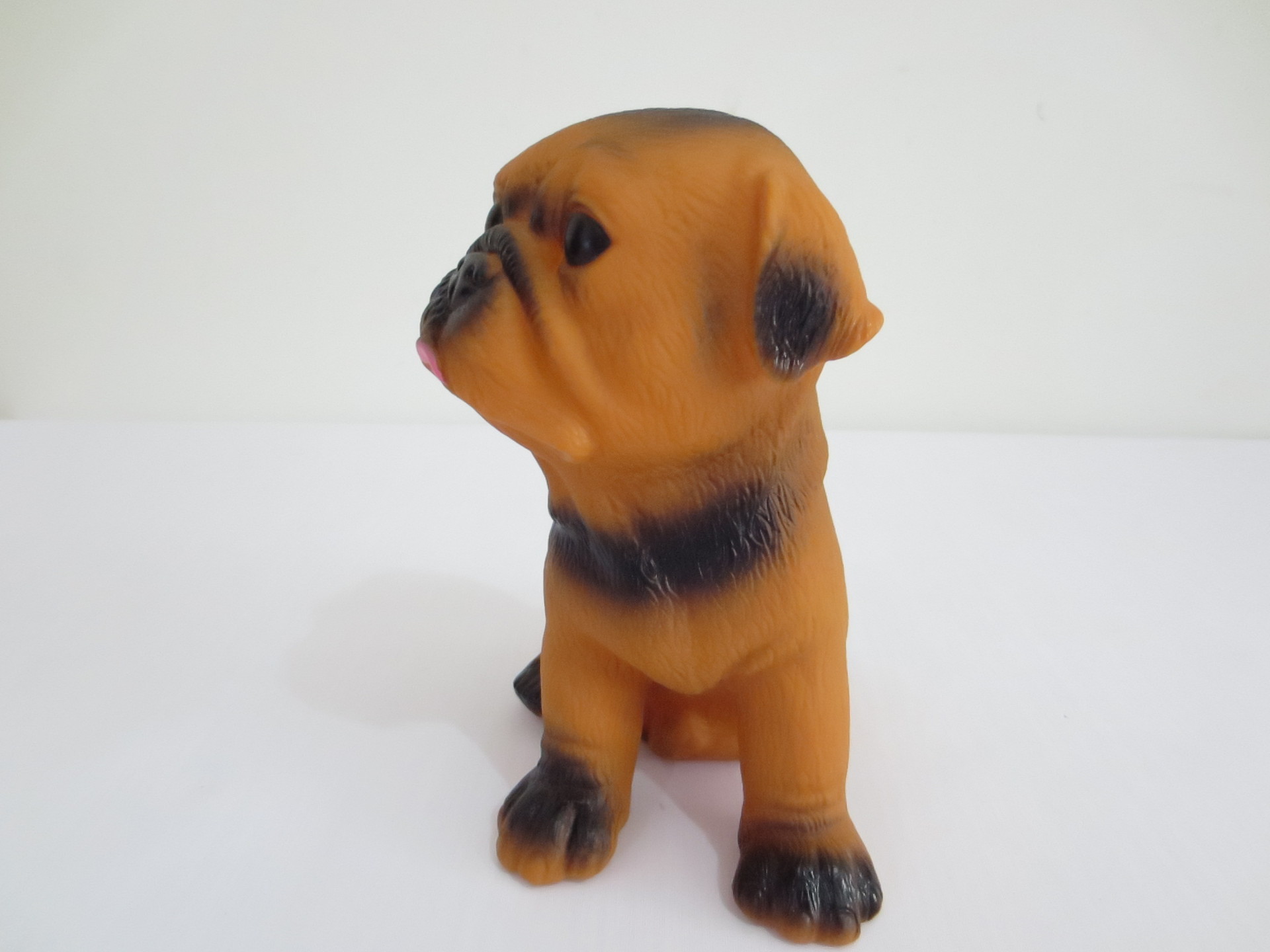 旅游礼物发音动物摆件仿真小玩具bb叫发泄狗逗乐沙皮狗搪胶批发