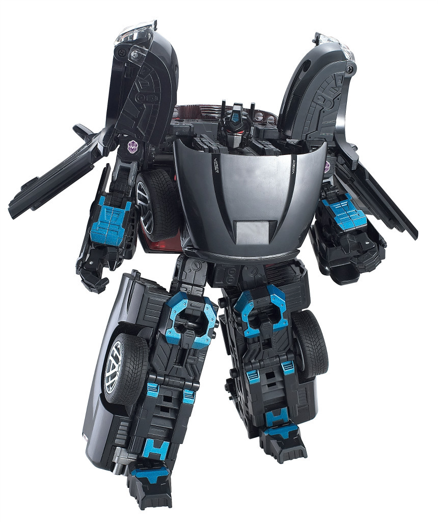 实图 蒙巴迪 变形玩具 alt-24 黯黑无限 暗黑擎天柱