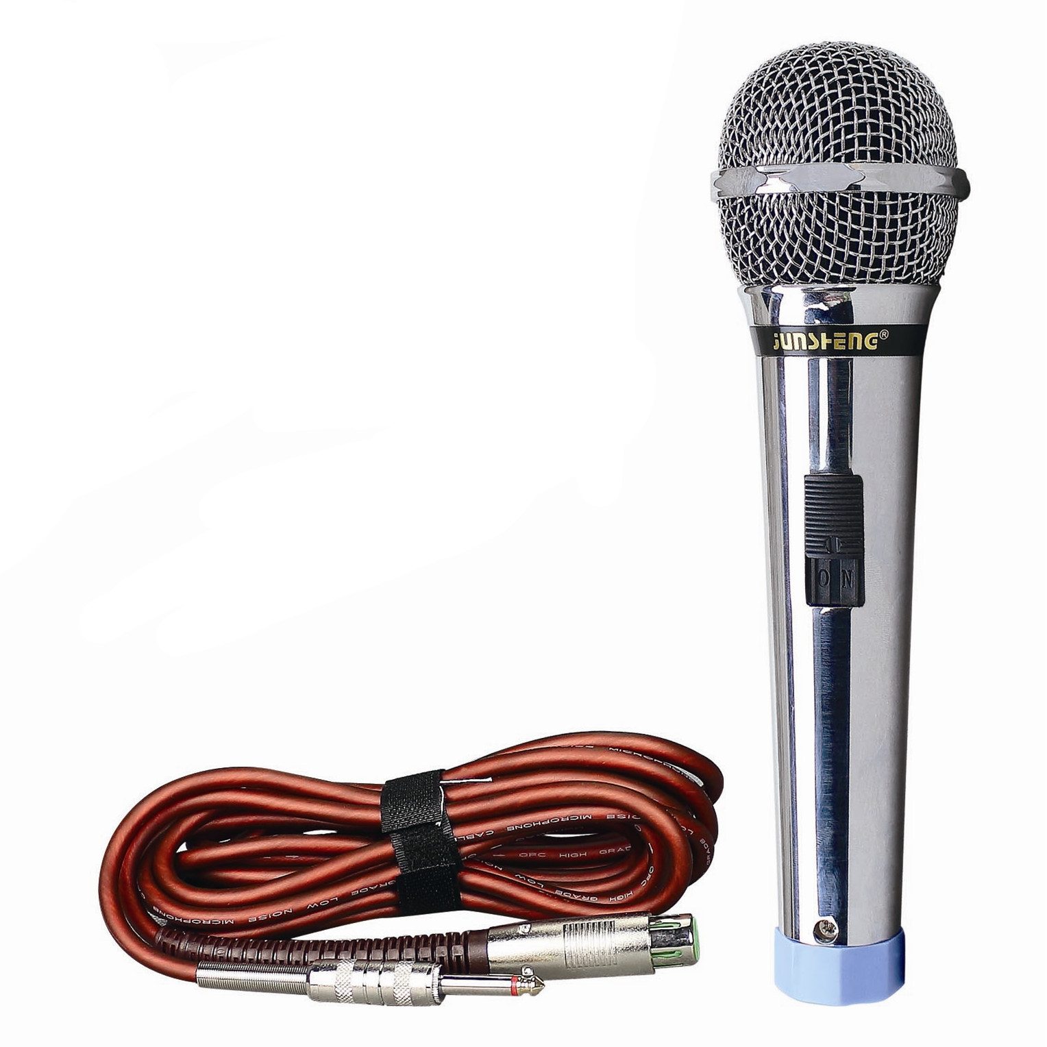 专业ktv演唱麦克风 动圈式有线话筒 js