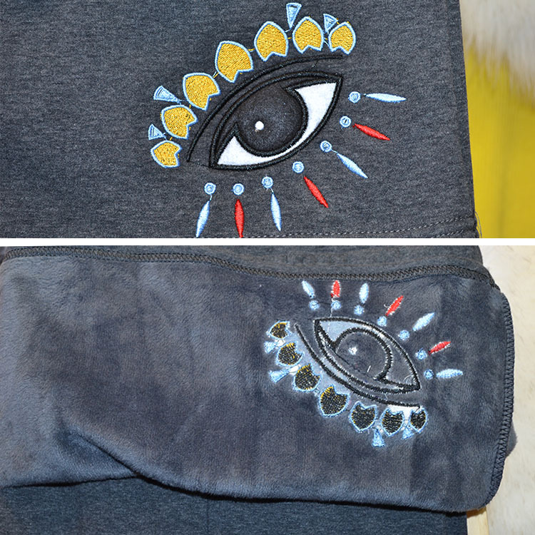 【每日衣览】立体刺绣大眼睛图腾 我们都是大明星