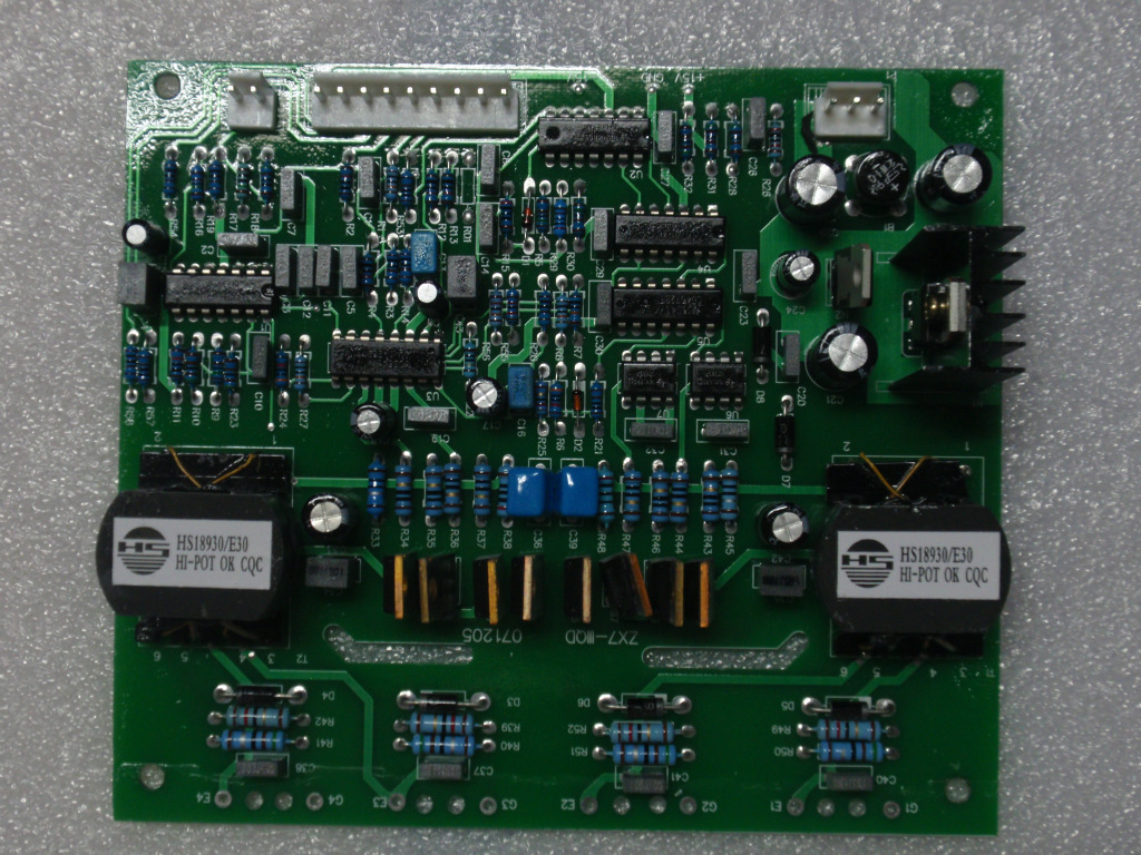 nbc-500igbt控制板 电焊机线路板 控制板厂家 电子控制板