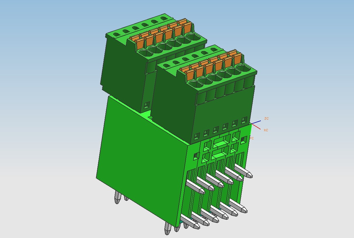 塑胶模具加工 接线端子模具开发制造 插拔式ht-5.08/3.96