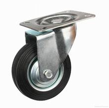 3寸推车橡胶脚轮简易安装万向脚轮多功能脚轮厂家生产定制