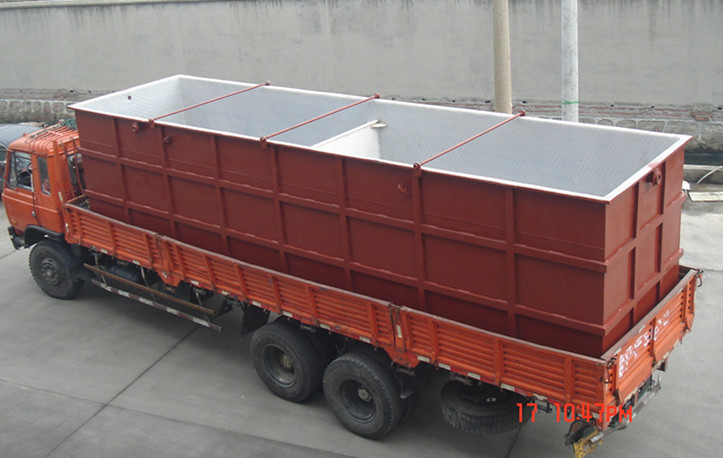 钢衬塑方形储罐防腐方形储槽液碱储槽98硫酸贮罐酸碱储罐