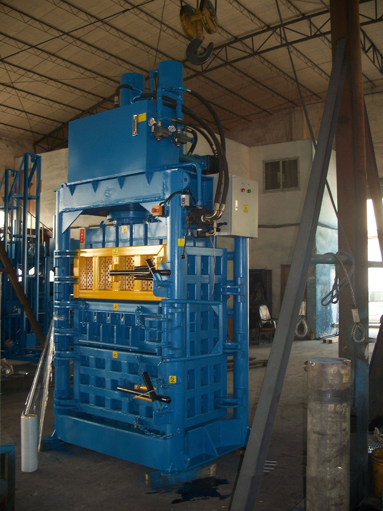 棉花打包机 液压打包机 广东立式压缩打包机