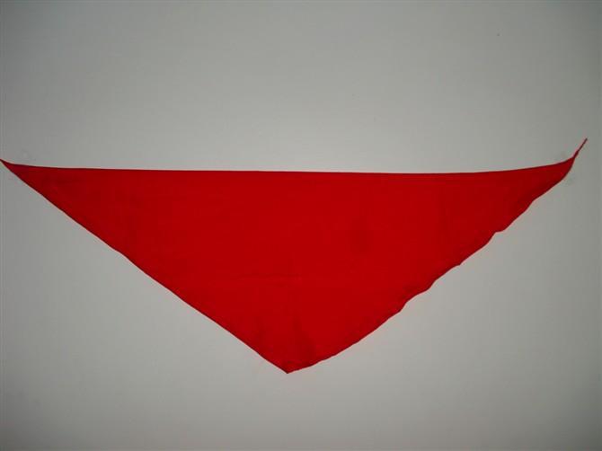 活动庆典棉布红领巾 学校采购厂家批发少先队员小学1-6年级红领巾