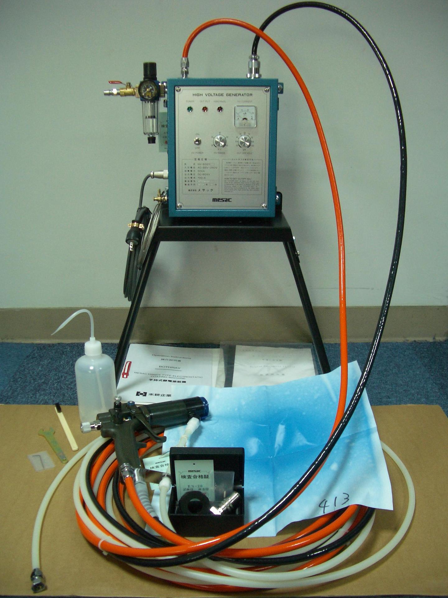 批发日本mesac手持式静电涂装机 厂家直销静电涂装机