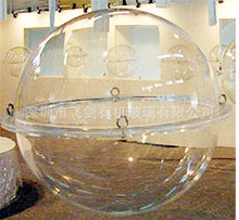 亚克力工艺品有机玻璃制品仿水晶意大利风格透明圆球