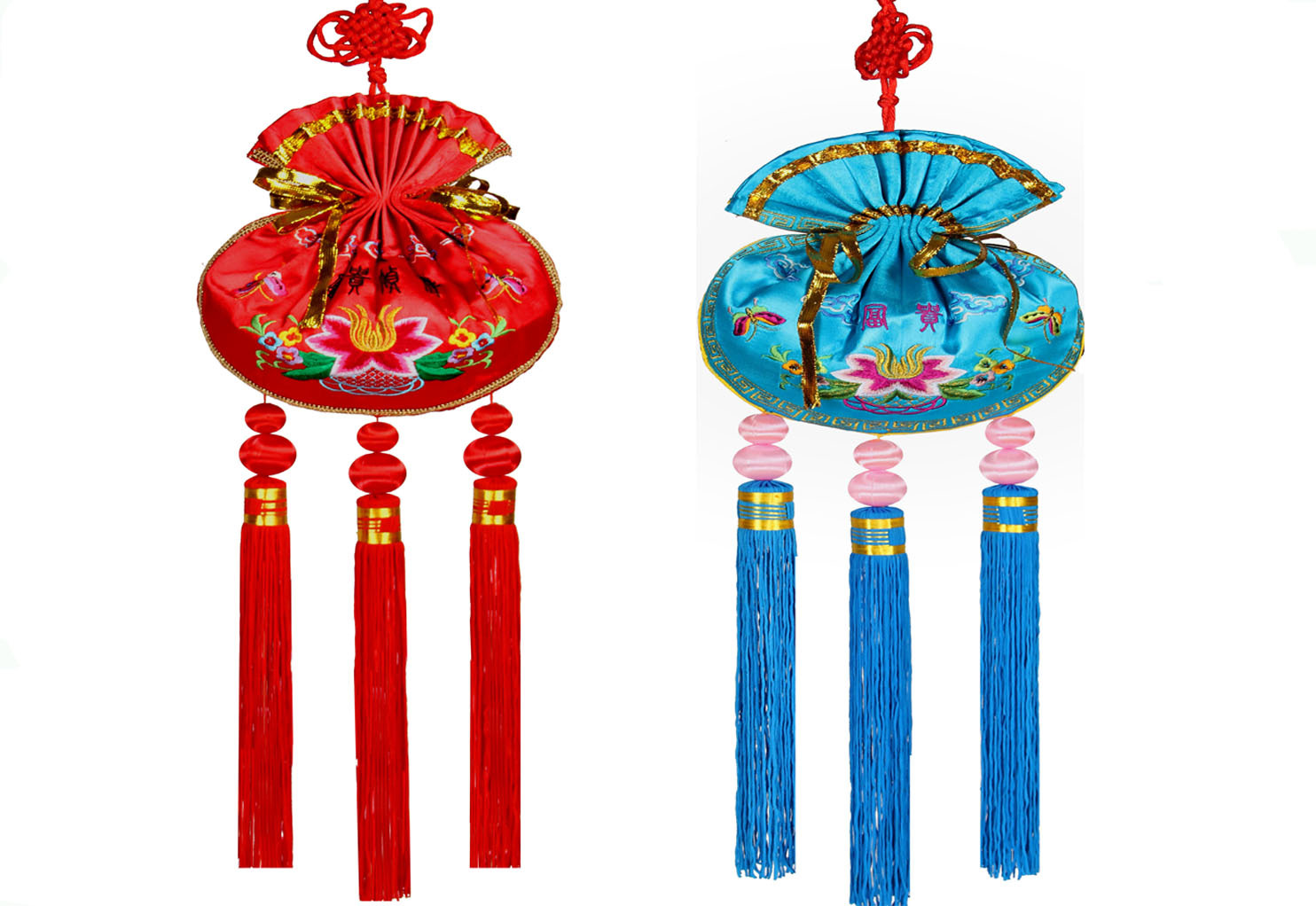 甘肃庆阳特色工艺品送礼 陇绣精品刺绣香囊