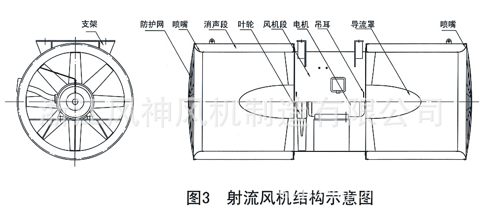 长期供应隧道射流风机sdst可逆式射流风机风机厂家
