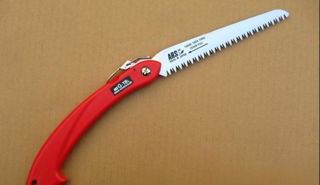日本爱丽斯arsg-18l涡轮推进折叠锯,园林工具,手锯,g-18l