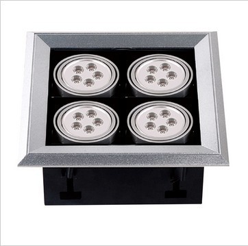 20w四头led斗胆灯 外壳厚料 4*5*1w led斗胆灯 正规晶元芯片灯珠
