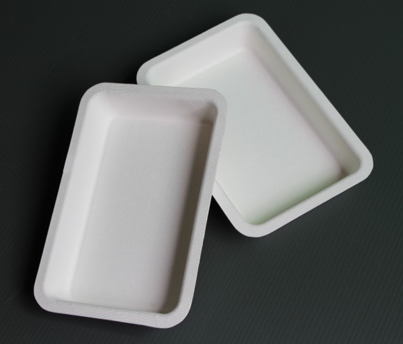 水果纸托盘 白色纸托 纸浆产品 纸浆模塑