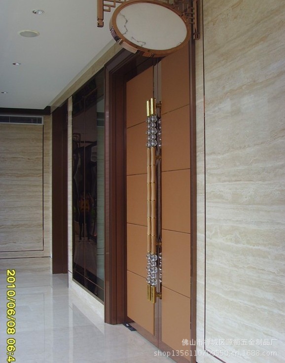 酒店ktv 玫瑰金不锈钢大门 包厢门 大