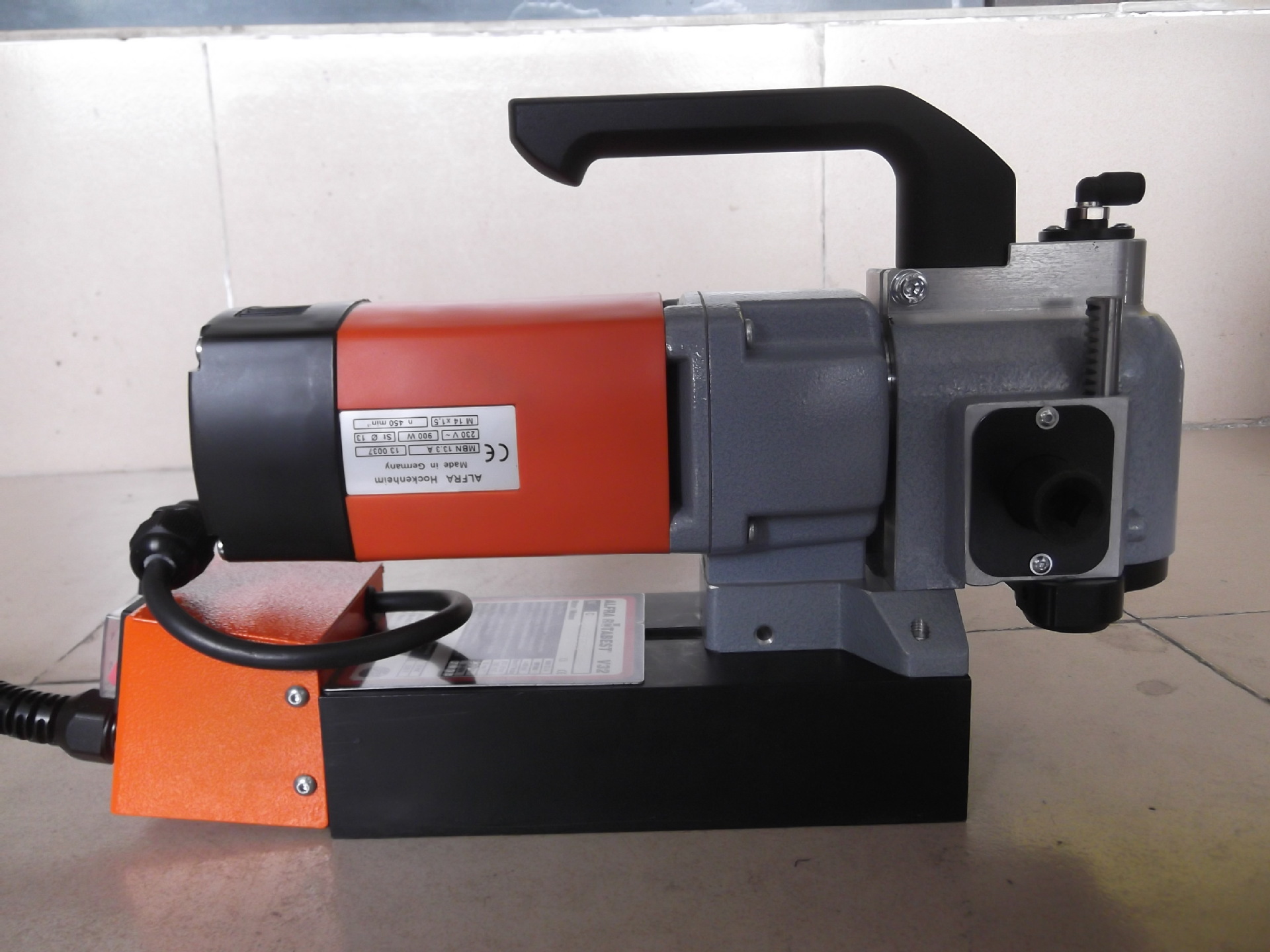 欧霸(alfra)  卧式磁力钻