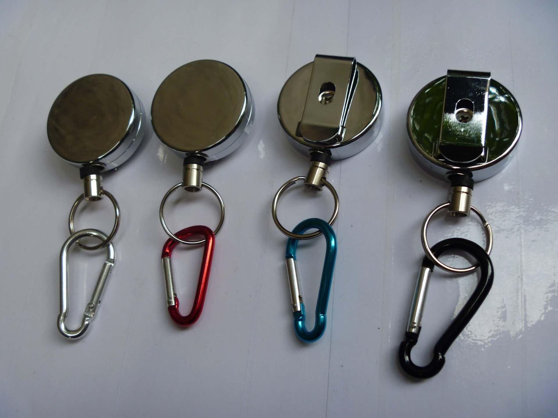 电镀金色金属伸缩扣 锌合金易拉扣 金属易拉扣 电镀光亮