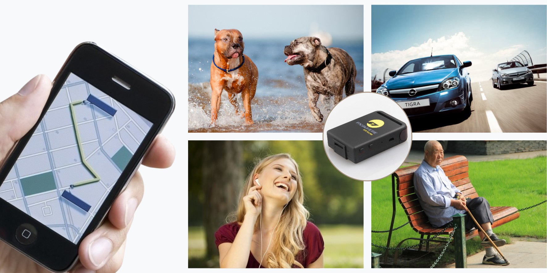 tk106定位器gps 卫星定位器 基站双定位器 对讲功能 定位器厂家