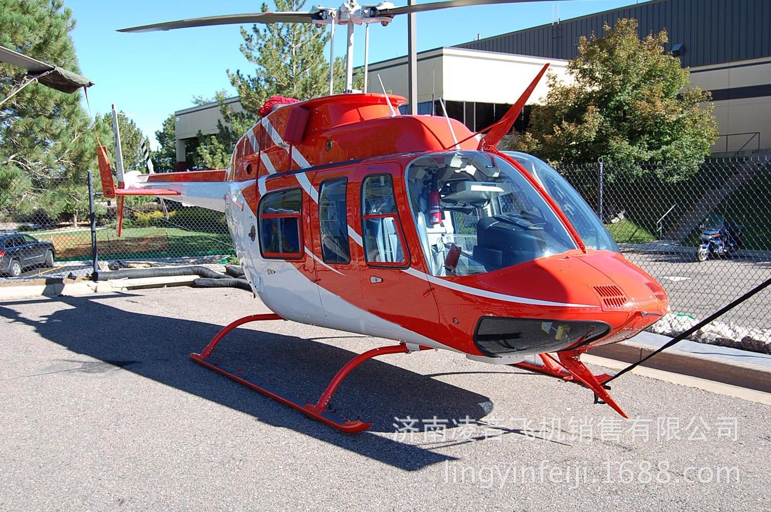轻型双发直升机 95款贝尔206l-4直升机 涡轮直升机 租赁直升飞机