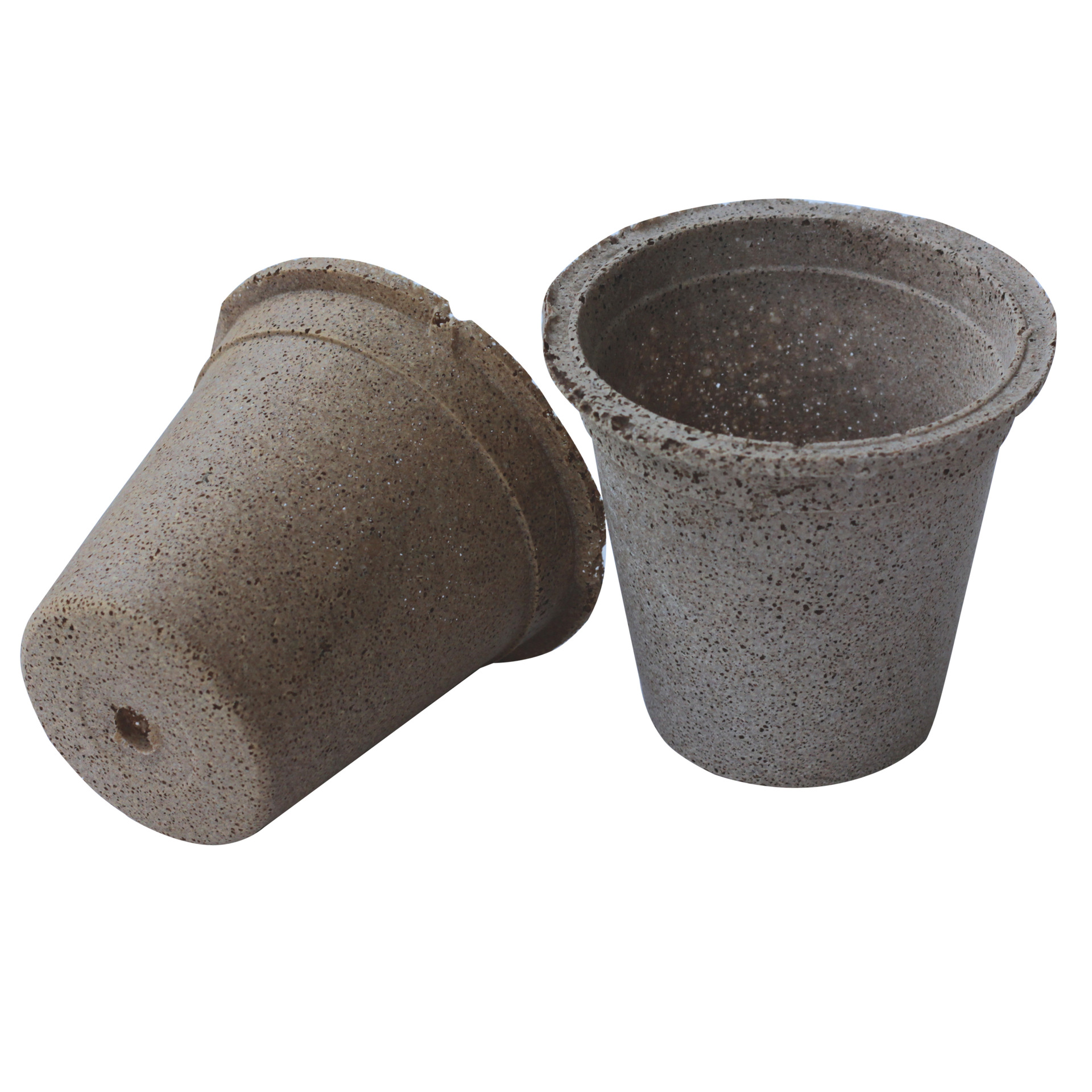 供应环保植物纤维可降解育苗花盆