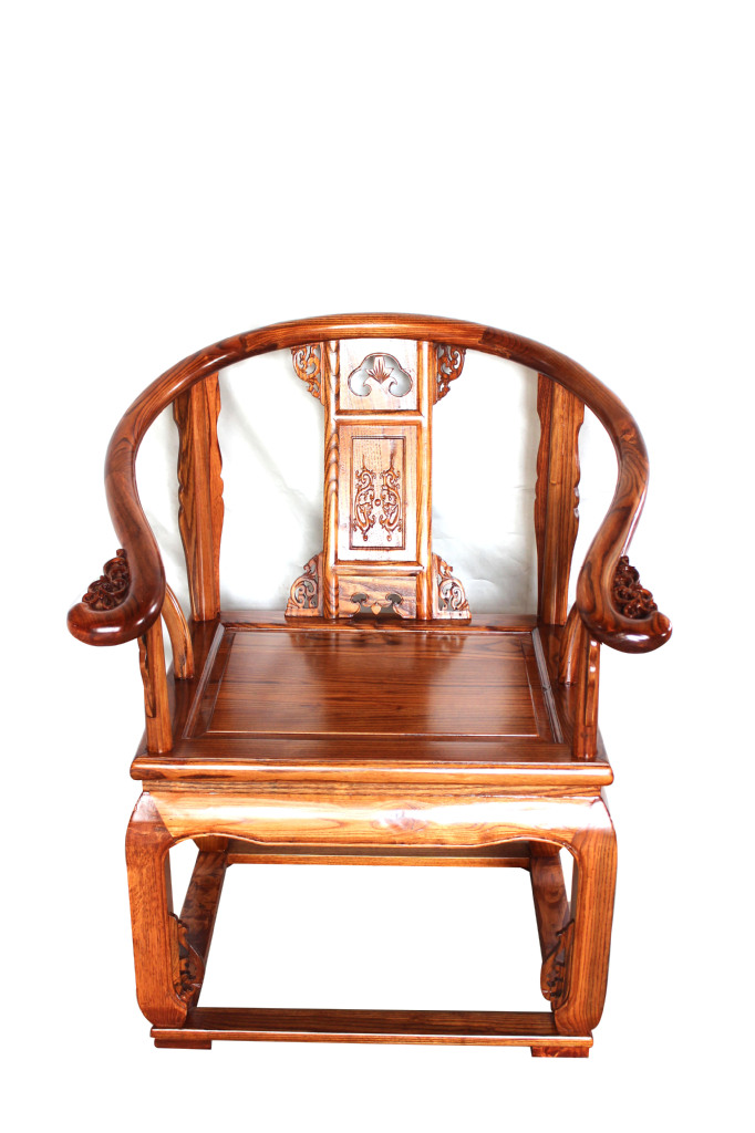 官帽椅皇宫椅 餐椅 明清古典仿古家具实木围椅