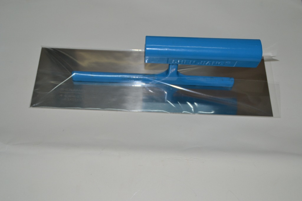 不锈钢环氧镘刀外墙真石漆外墙保温施工工具抹泥刀一体抹泥刀