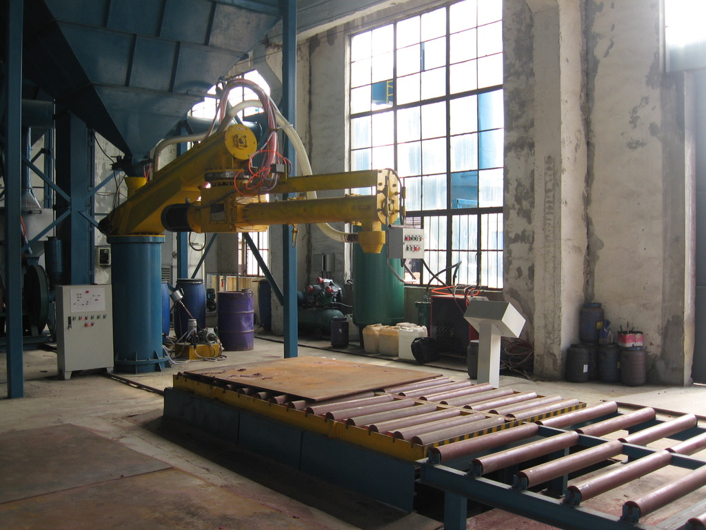 双臂连续式树脂砂混砂机