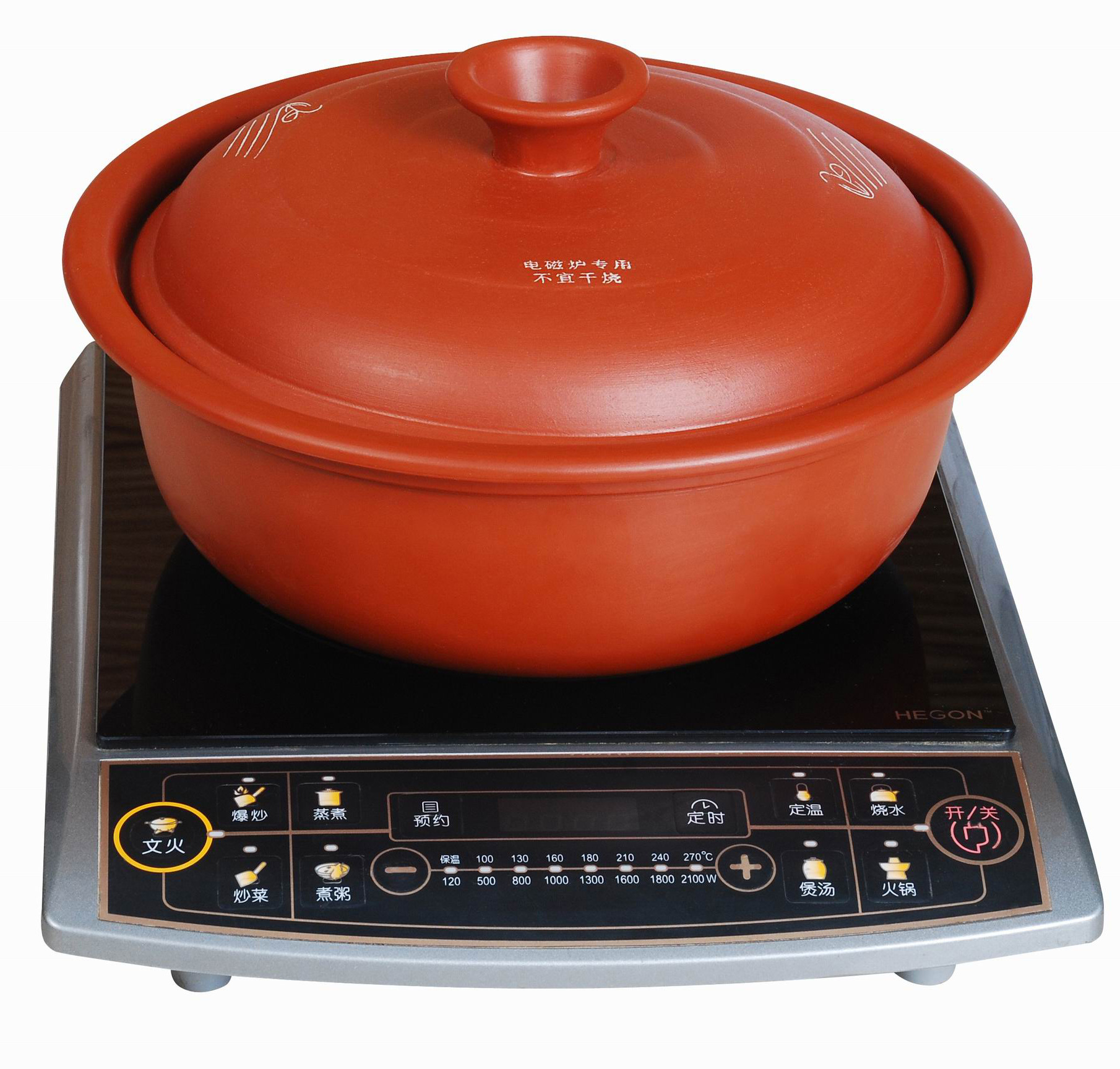 厂家批发4l升电磁炉锅紫砂煲汤锅火锅店陶瓷砂锅微波炉叫花鸡